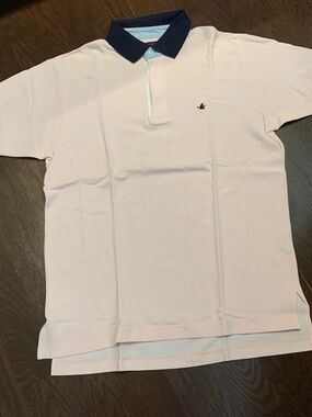 Brooksfield Men's short sleeves polo knit top